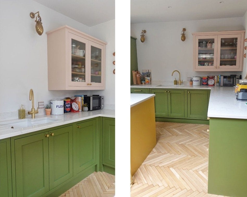 Bespoke-in-frame-Shaker-style-kitchen,-kitchen-cabinet-with-glass-doors Bespoke in-frame Shaker style kitchen, kitchen cabinet with glass doors