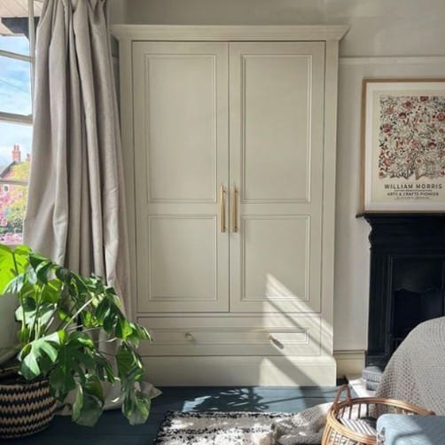 DIY Alcove Cabinets double fitted wardrobe