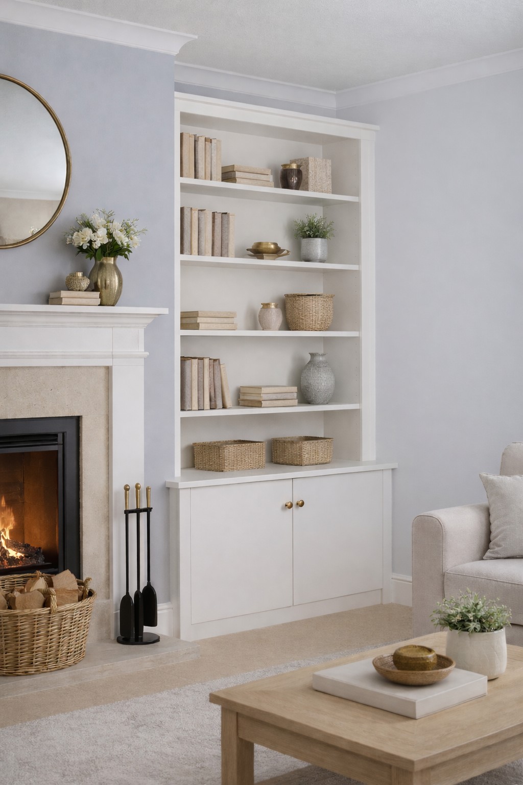 Standard Traditional Alcove Cabinet